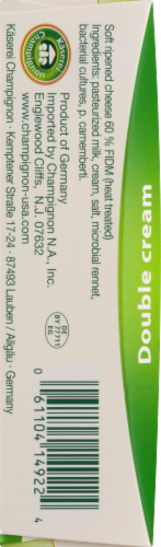 Kaserei Champignon Crem D'or Soft-Ripened Double Cream Cheese Perspective: top