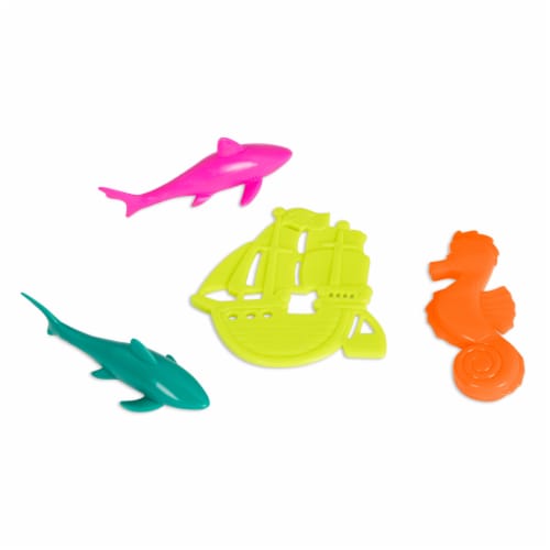 B. Toys Treasures Ahoy! Pirate Pool Toys Perspective: top