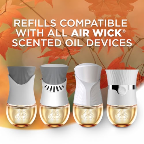 Air Wick Plug in Scented Oil Refill Fresh Pine & Juniper Air Freshener Essential Oils Perspective: top