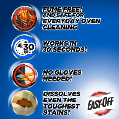 EASY-OFF Fume Free Oven Cleaner Aerosol Perspective: top