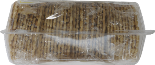 Nu-Steff Lemon Pizzelle Cookies Perspective: top