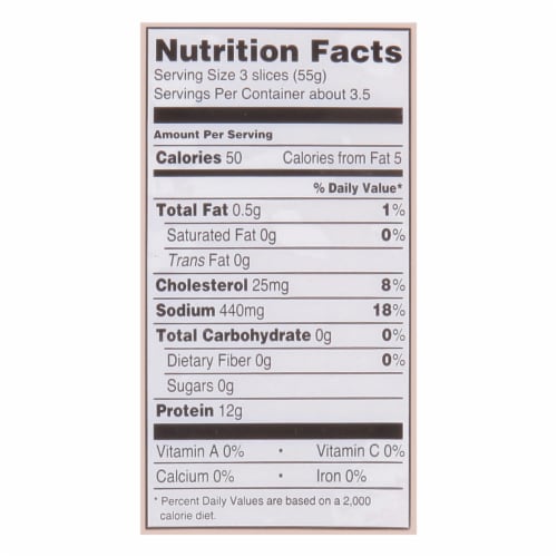 Greenfield Natural Meat Co. Oven Roasted Turkey Breast Perspective: top