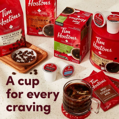 Tim Horton's Maple Medium Roast KCup Perspective: top