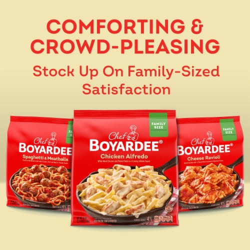 Chef Boyardee Chicken Alfredo Skillet Meal Frozen Perspective: top