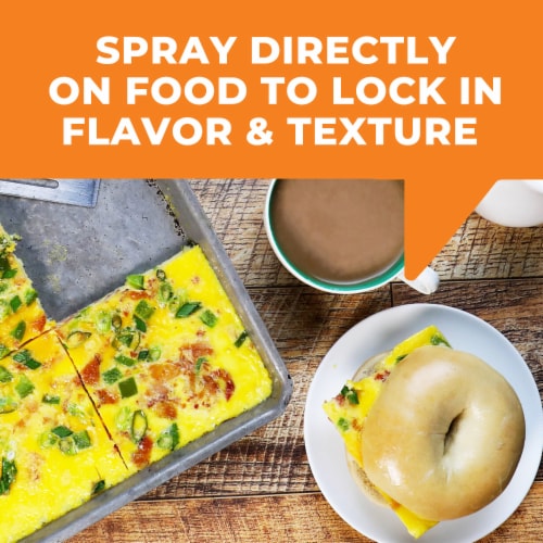 Pam Coconut Oil Non-Gmo Cooking Spray Perspective: top