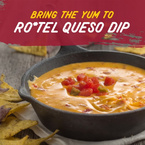 Rotel Original Diced Tomatoes And Green Chilies Perspective: top