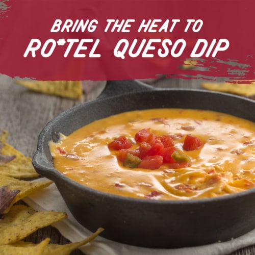 Rotel Hot Diced Tomatoes And Habanero Peppers Perspective: top