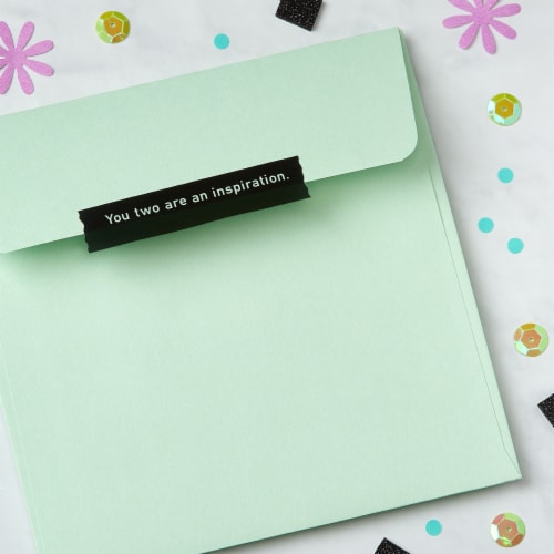 American Greetings Anniversary Card for Couple (Floral) Perspective: top