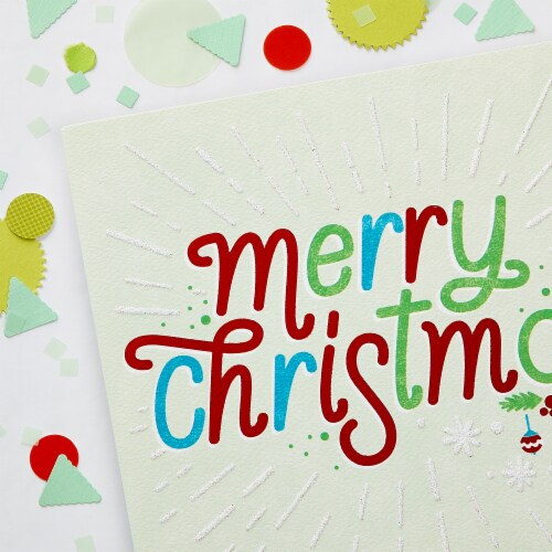 American Greetings Christmas Greeting Card (Brighter) Perspective: top