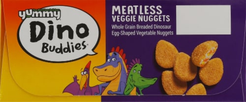 Yummy® Dino Buddies® Veggie Nuggets Perspective: top
