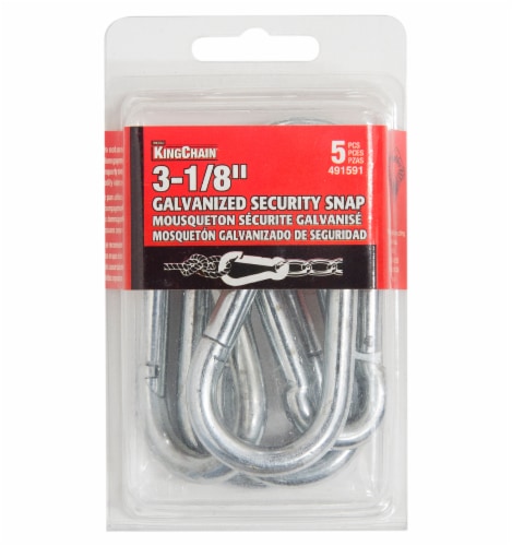 Mibro Kingchain Security Snap-Galvanized Perspective: top