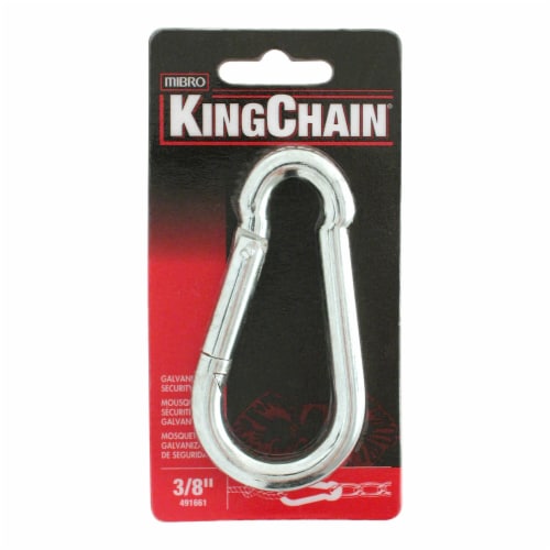 Mibro Kingchain Security Snap Galvanized Perspective: top