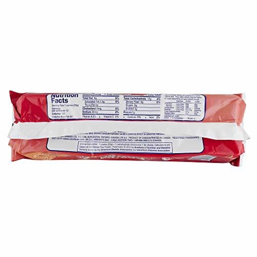 Voortman Bakery Sugar Free Pecan Shortbread Cookies, 8 oz., Pack of 4 Perspective: top