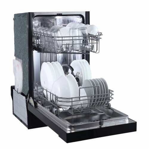Danby DDW1804EB 18Inch BuiltIn Compact Dishwasher for Small Kitchens, Black, 1 Piece Fry’s