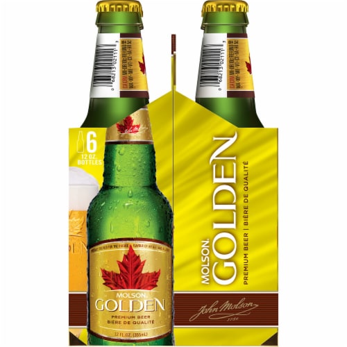 Molson Golden Beer Perspective: top