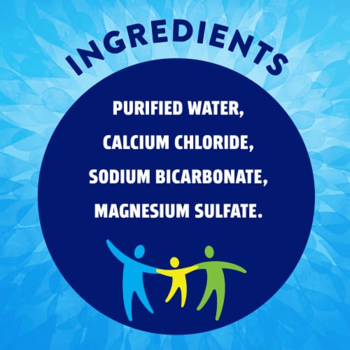 Pure Life® Purified Bottled Water Perspective: top