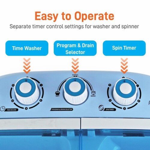 2-In-1 Compact & Portable Washer & Dryer – Pyle USA