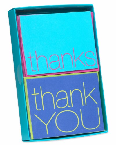 Geometric Boxed Thank You Cards And Envelopes, 14-Count