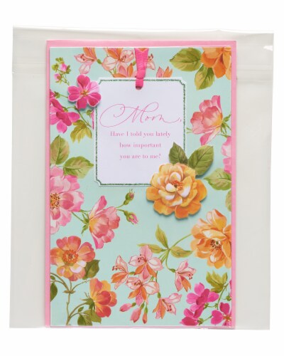 American Greetings Mother's Day Card from Daughter (Floral) Perspective: top