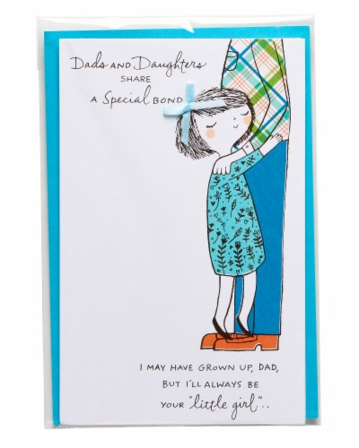 American Greetings Father's Day Card from Daughter (Your Little Girl) Perspective: top