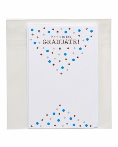 American Greetings Graduation Card (Here's to You) Perspective: top