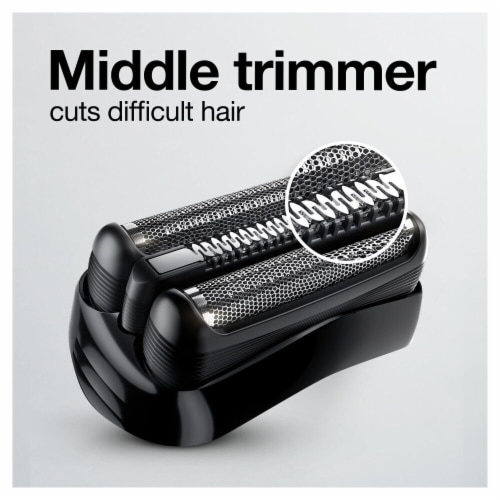 Braun Series3 Men's Wet & Dry Rechargeable Electric Shaver Perspective: top