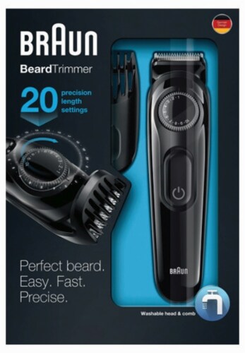 Braun BT3020 Beard Trimmer Perspective: top