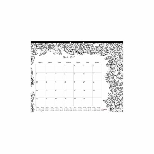 Blueline DoodlePlan Calendar C2917311 Perspective: top