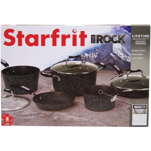 Starfrit The Rock 8-piece Set With Bakelite Handles SRFT030930 Perspective: top