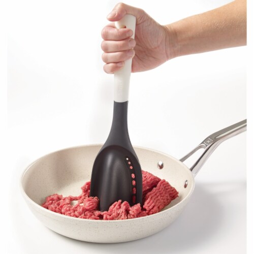 Starfrit 092827-006-0000 Meat Chopper, Black & Red Perspective: top