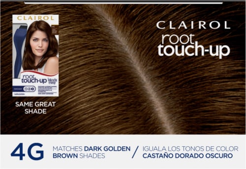 Clairol Permanent Root Touch-Up Kit 4G Dark Golden Brown Perspective: top
