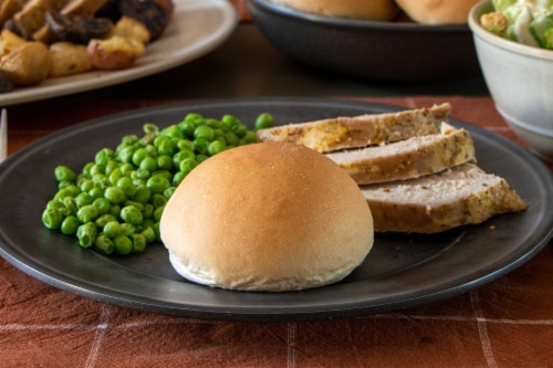 Rhodes Frozen Texas Size Rolls Perspective: top