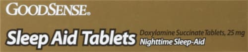 Good Sense Nighttime Sleep Aid Tablets Perspective: top