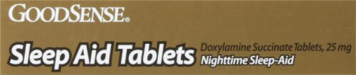 Good Sense Nighttime Sleep Aid Tablets Perspective: top