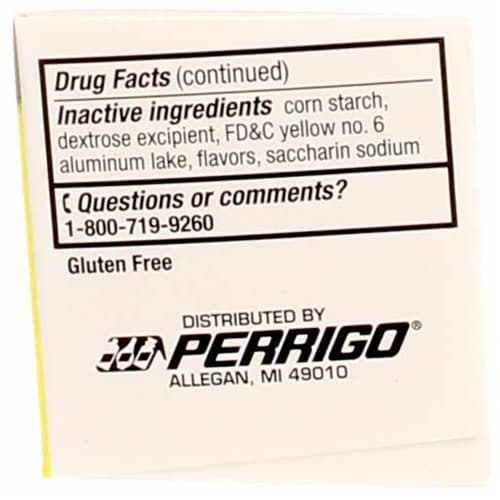 GoodSense Aspirin Pain Reliever Chewable Tablets, Orange, 81 mg, 36 Ct Perspective: top