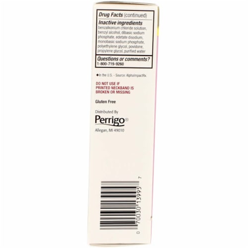 GoodSense Nasal Decongestant Spray, 12-Hour Relief, 1 fl oz Perspective: top