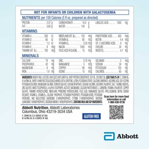 Similac® Advance® Powder Infant Formula with Iron Perspective: top