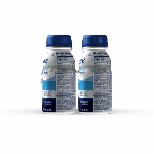 Ensure Original Butter Pecan Nutrition Shakes Perspective: top