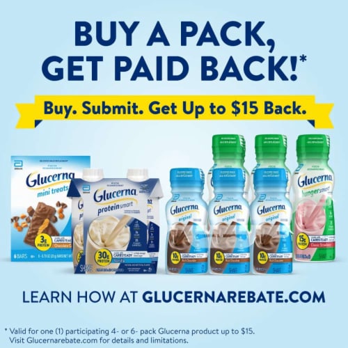 Glucerna® Homemade Vanilla Nutritional Shake Multipack Perspective: top