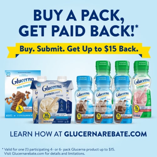 Glucerna® CarbSteady Rich Chocolate Nutritional Shake Multipack Perspective: top