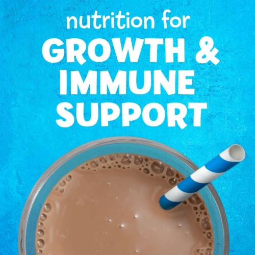 PediaSure® Grow & Gain® Chocolate Kids’ Nutritional Shake Bottles Perspective: top
