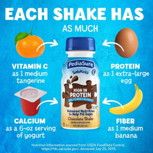 PediaSure SideKicks® Vanilla Shake Perspective: top