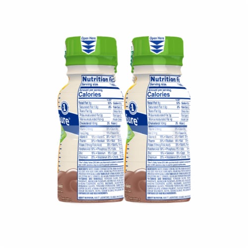 PediaSure Organic Milk Chocolate Shakes Perspective: top