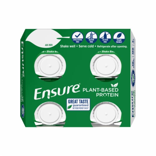 Ensure® Vanilla Plant-Based Protein Nutritional Shake Perspective: top