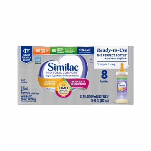 Similac Pro-Total Comfort™ Infant Formula, 8 ct / 2 fl oz - Pay Less Super  Markets