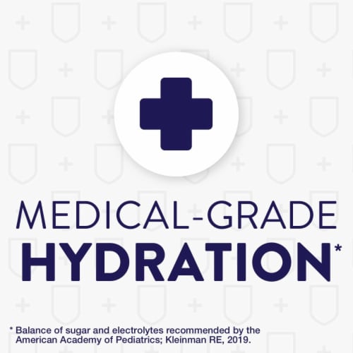 Pedialyte® Mixed Berry Immune Support Electrolyte Powder Perspective: top