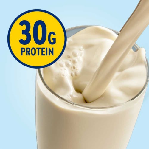 Glucerna Homemade Vanilla 30g Protein Shake Perspective: top