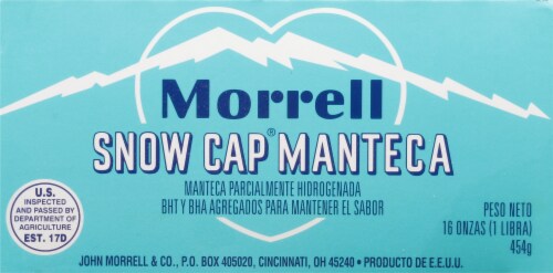 John Morrell Snow Cap® Edible Lard Perspective: top