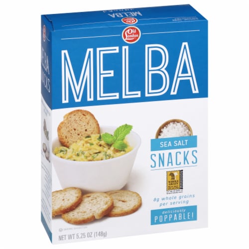 Old London Melba Snacks Sea Salt Perspective: top