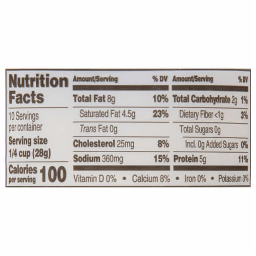 Treasure Cave® Crumbled Blue Cheese Perspective: top